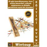 #Oyun Zeka Strateji Beceri Doğal Eğitici El Göz Koordinasyonu Sabır Odaklanma Ahşap Mikado Oyunu