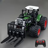 Oyuncak 2.4GHz Uzaktan Kumandalı 1:24 Ölçek Şarjlı Rc Traktör Forklift Aparatlı - Oyuncak Kepçe Traktör (Forklift Aparatlı)