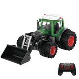 Oyuncak 2.4GHz Uzaktan Kumandalı 1:24 Ölçek Şarjlı Rc Traktör Forklift Aparatlı - Oyuncak Kepçe Traktör (Kepçe Aparatlı)