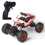 Oyuncak 2.4GHz Uzaktan Kumandalı Full Fonksiyon Şarjlı 4x4 Arazi Aracı Rc Rock Crawler (Kırmızı)