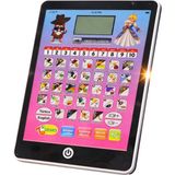 Oyuncak 2in1 Türkçe & Ingilizce Eğitici Sesli Tablet | LED Ekranlı, Müzikli, 100 Fonksiyonlu Matematik Sorusu Sorabilen, Türkçe ve Ingilizce Kelime Sa - Ahşap