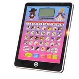Oyuncak 2in1 Türkçe & İngilizce Eğitici Sesli Tablet | LED Ekranlı, Müzikli, 100 Fonksiyonlu Matematik Sorusu Sorabilen, Türkçe ve İngilizce Kelime Sayı Soruları Sorabilen Eğitici Öğretici Tablet