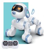 Oyuncak 30 Fonksiyonlu Uzaktan Kumandalı Şarjlı Sesli Işıklı Dokunma Algılama Programlama Robot Kedi ve Köpek (köpek)