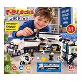 Oyuncak 511 Parça City Blok Polis Karakolu Tır Figürlü ve Motorlu Yapı Modeli Lego Set