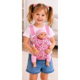 Oyuncak Bebek Kangurusu/kız Çocuk Ana Kucağı 001