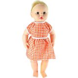 Oyuncak Bebek Sümbül Bebek 55 cm Et Bebek Konuşan Bebek - Kırmızı