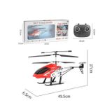 Oyuncak Büyük Boy Dev Şarjlı Kutulu Kumandalı Oyuncak Helikopter KIRMIZI