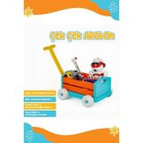 Oyuncak Çek Çek Arabam, Turuncu, Bebek ve Küçük Çocuk Oyuncağı