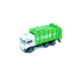 Oyuncak Çöp Kamyonu Metal Mini Çek Bırak 12 cm