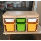 Oyuncak Dolabı Ceren Meşe (Mdf)