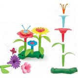Oyuncak Figürlü Flower-Rific Bahçe Seti 2 Aksesuar Teslimat ve Mobilya Parçası - Çok Renkli