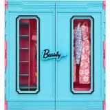 Oyuncak Güzellik Dolabı Snow Beauty Elsa Elbiseli Aksesuarlı Gardırop Seti
