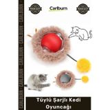 #Oyuncak Kedinizin Eğlenceli Etkileşimli Gelişimi Motorlu Pilesiz Hareket Tüylü Şarjlı Kedi Oyuncağı