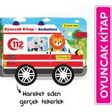 Oyuncak Kitap Ambulans Gerçek Tekerlekli