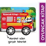 Oyuncak Kitap İtfaiye Gerçek Tekerlekli