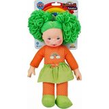 Oyuncak Lahana Bebek Gökkuşağı Bebekler 35 cm Lahana Saçlı Bez Bebek - Yeşil