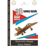 #Oyuncak Lazer Kesim Mdf Boyanabilir 3D Puzzle Eğitici Eğlenceli Hobi Demonte Ahşap Oyun Maket