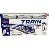 Oyuncak LE-2805Y-2 Kumandalı 49PCS Işıklı 264CM Hızlı Tren Seti - Çok Renkli