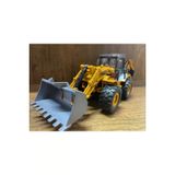 Oyuncak Metal Kepçeli Glw Iş Makineleri Oyuncak Kepçe Dozer İki Taraflı Kepçe