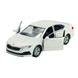 Oyuncak Metal Model Araba 1/36 Çek Bırak Beyaz Octavia