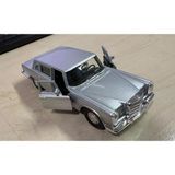Oyuncak Metal Model Araba 1/36 Çek Bırak Gümüş Gri 1963 Mercedes Benz 600