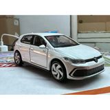 Oyuncak Metal Model Araba 1/36 Çek Bırak Vw Golf 8 Gtı Beyaz