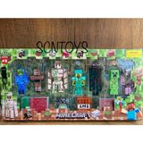 Oyuncak Minecraft Figür Oyuncak Mınecraft Figürleri 21 Parça