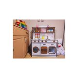 Oyuncak Mutfak, Ahşap Oyuncak Mutfak, 6.4 MM MDF, Montessori Mutfak, Mutfak Seti Oyuncak 6mm3kp