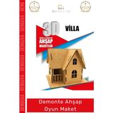 #Oyuncak Naturel Lazer Kesim 3Mm Mdf Boyanabilir Eğitici Eğlenceli 3D Puzzle Demonte Ahşap Oyun Maket