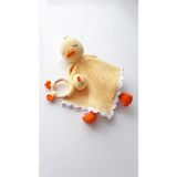 Oyuncak Park Ördek Uyku Arkadaşı ve Çıngırak Amigurumi Organik Oyuncak