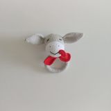 Oyuncak Park Şirin Eşek Çıngırak Amigurumi Organik Oyuncak