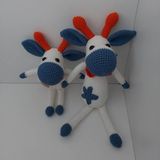Oyuncak Park Zuzu Uyku Arkadaşı ve Çıngırak Amigurumi Organik Oyuncak