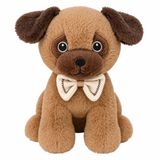 Oyuncak Peluş Kedi Köpek 26 CM Uyku ve Oyun Arkadaşı Yumuşak Hediyelik Sevimli Bebek Yastığı Sevgili Hediyesi (Kahverengi)