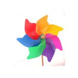 Oyuncak Rüzgar Gülü 25 Cm Çap 7 Kanatlı Rüzgar Gülü