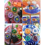 Oyuncak Sahili Beybilet 15 Parça Topaçlar ve Saha Beybileyt Tornado X4 Beyblade Atıcı Dövüş Arena 14 Pcs Seti
