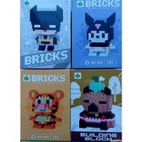 Oyuncak Sahili Bricks 4 Paket Birden Leg Onlarca Tak Birleştir Koleksıyonu Tamamla Model Karışık Figür Minion Avengers Hulk Spiderman Minecraft Deadpool Hayvanlar Alemi