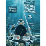 Oyuncak Sahili Penguen Yakalama Oyunu 10 Parça Manyetik Olta Neşeli Ayak Pengu Buzullar Mıknatıslı Eskimo Banyo