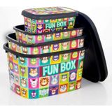 Oyuncak Saklama Kutusu Oyuncak Kutusu Saklama Kutusu Seti 4'lü Funbox