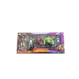 OYUNCAK STORE Avengers 5li ışıklı büyük boy figür hulk örümcek adam batman demir adam captain amerika oyuncak