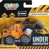 Oyuncak Store İş Makineleri 2'Li Set - Forklif Ve Kepçe