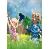 Oyuncak Store Köpük ve Su Tabancası Seti, 3+ Yaş, Mavi-Yeşil, Üçlü Likitli Bubble Machine