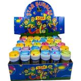 Oyuncak Store Star Üflemeli Köpük Baloncuk Sevimli Karakterler Oyuncak Köpük Balon Bubbles 8 Adet