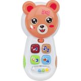 Oyuncak Telefon Sevimli Telefon Işıklı Sesli Kahverengi