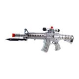 Oyuncak Tüfek M16 Işıklı Sesli 55 Cm Süngülü