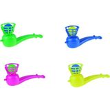 Oyuncak Uçan Top Üflemeli 4 Lü Set 10 cm - Çok Renkli