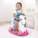 Oyuncak Unicorn Sallanan Tekerlekli At (5 Adet)