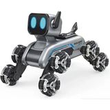 Oyuncak Uzaktan Kumandalı Bilekten Kontrol 8 Teker Buharlı Şarjlı 2.4G RC Köpek Robot Araba Çocuk Oyuncak