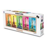Oyuncak Zinciri Ks Pop Art Paris 1000 Parça Panorama Puzzle Eğlenceli Tasarım 3+ Yaş İçin Zeka Geliştirici