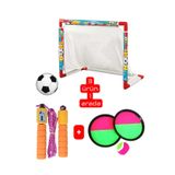 Oyuncakhane Mini Futbol kalesi At tut ve Sayaçlı Atlama ipi Çocuk Spor Oyuncakları Setleri