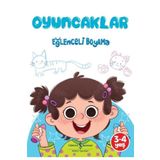 Oyuncaklar - Eğlenceli Boyama (3-4 Yaş)